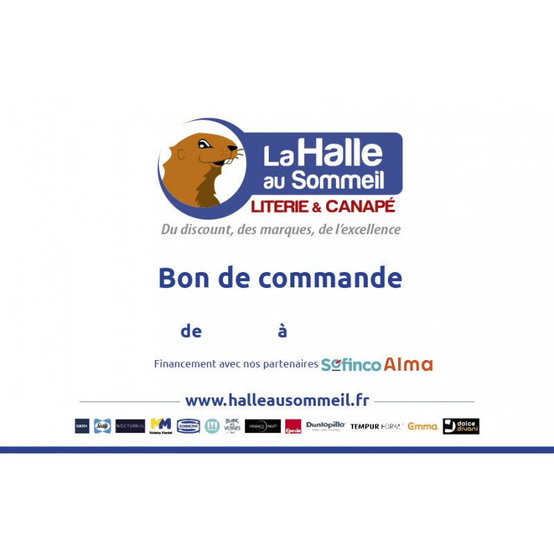 Carnet de 50 bons de commande