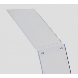 Partie haute de présentoir