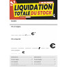Kit PLV Liquidation